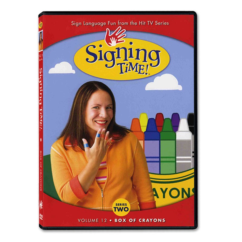 Signing Time Box of Crayons